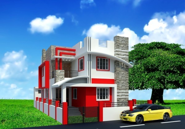 Modern House -1375 sq-